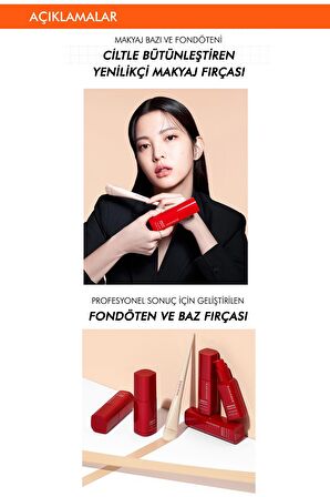 Pürüzsüz Uygulama Sunan Fondöten & Baz Fırçası Radiance Perfect Fit Brush