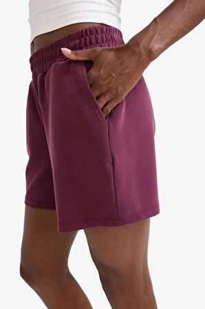 DeFactoFit Standart Fit Sporcu Kısa Paça Modal Şort