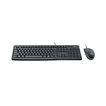 LOGITECH MK120 Klavye Mouse Set Q Tr Siyah