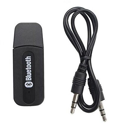 Concord B10 Bluetooth Dongle USB/AUX 3.5mm Kablosuz Stereo Ses Müzik Alıcısı/Adaptör Dongle