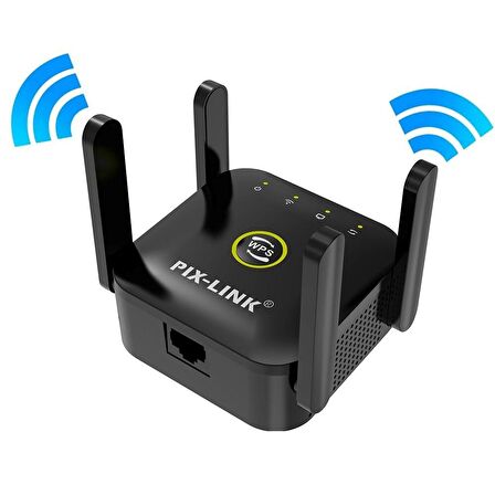 Concord Pix Link Lv-Wr24Q Wifi-n Repeater Pro Wifi Router  Sinyal Güçlendirici