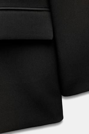 Blazer Ceket-Oversize Siyah