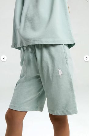 Aykidsclup U.S. Polo Assn Kız Çocuk  Bermuda Takım 2089-4-