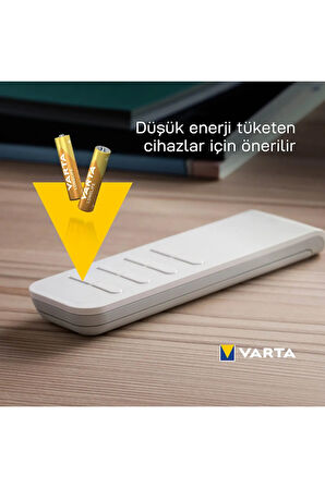 Longlife İnce Pil 4'lü AAA