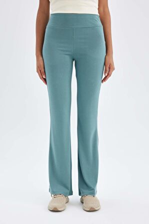 DeFactoFit Modal İspanyol Paça İnce Pantolon C0420AX24SMGN1223