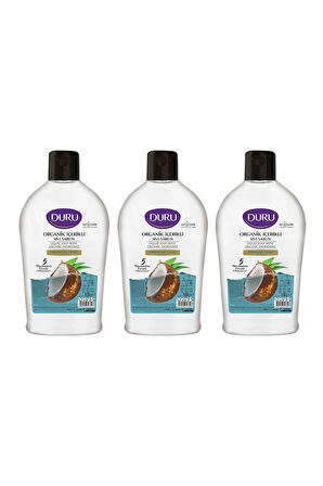 Duru Sıvı Sabun Organik İçerikli Hindistan Cevizi 1500 ml x 3 adet