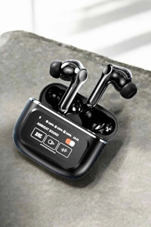 Yeni Nesil Bluetooth Kulaklık Ekranlı Yüksek Ses Kaliteli Uzun Şarj Süreli