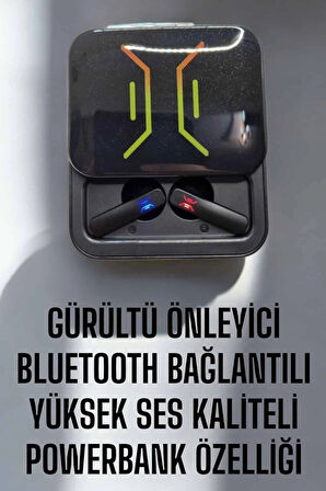 Kablosuz Bluetooth Kulaklık Powerbankli Uzun Pil Ömrü Yüksek Ses Kaliteli