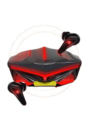 Profesyonel TWS Işıklı Kablosuz Bluetooth Kulaklık Oyuncu Kulaklığı