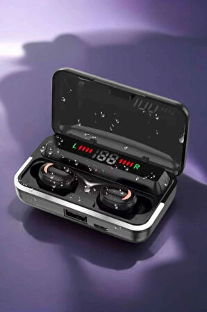 Bluetooth Kulaklık Powerbankli Yüksek Ses Kaliteli Şarj Göstergeli