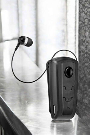 Makaralı Bluetooth Kulaklık Kulak İçi Android iOS Uyumlu Titreşimli