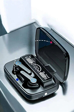 Bluetooth Kulaklık Dijital Göstergeli Kablosuz Uzun Pil Ömrü