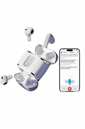 Profesyonel Dijital Göstergeli Düşük Gecikme Bluetooth Kulaklık Çift Kulaklık