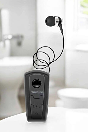 Makaralı Bluetooth Kulaklık Çağrı Cevaplama Kablolu Uzun Pil Ömrü