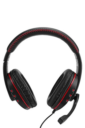 Mikrofonlu Gamer Kulaklık Oyuncu Kulaklığı Yüksek Ses Kaliteli Stereo Yumuşak Yastıklar