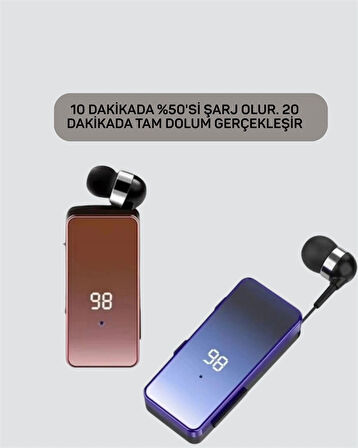 Ultra Hızlı Şarj Özellikli Type-C Bluetooth Kulaklık – 10 Dakikada %50 Şarj, 20 Dakikada Tam Dolum