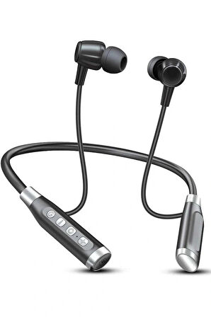 Boyun Bantlı Kulak İçi Kablolu Yüksek Ses Kaliteli Bluetooth Kulaklık