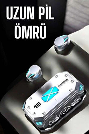 Yeni Nesil Kablosuz Bluetooth Kulaklık Dijital Göstergeli 5.3 Bluetooth