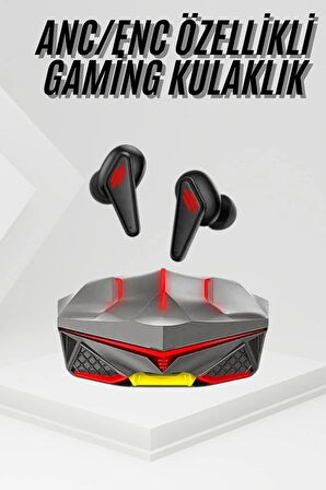 Profesyonel TWS Işıklı Kablosuz Bluetooth Kulaklık Oyuncu Kulaklığı