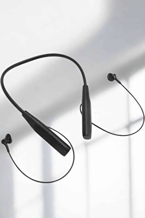 Kablolu Boyun Askılı Dijital Göstergeli Bluetooth Kulaklığı 60 Saat