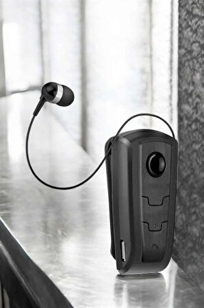 Makaralı Bluetooth Kulaklık Kulak İçi Android iOS Uyumlu Titreşimli