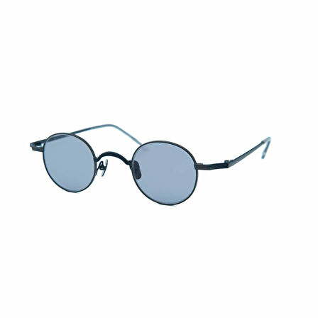 Gigi oo Gg 194 C4 41 Unisex Yuvarlak Gri Metal Güneş Gözlüğü