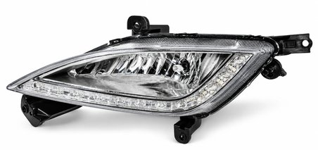 RIA Hyundai i30 2012-2015 Sis Lambası Sol LED'li OEM 92201A6000 Sol Ön Sis Farı DRL Gündüz Farlı Orijinal Uyumlu