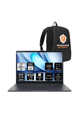 ExpertBook B5 Intel Core Ultra 7 255H 8GB 1TB SSD 16" FHD+ W11H Dizüstü Bilgisayar & PER4 Çanta