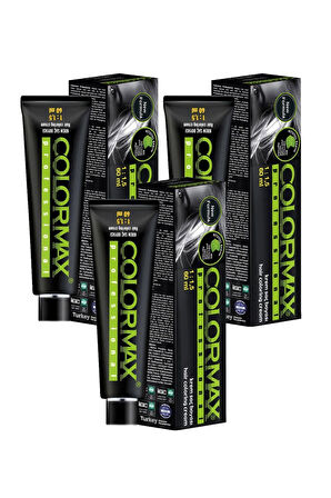 Colormax SPS153 Nouveau 2025/05.556 Kızıl Kahve Mix 60 Ml 3 Adet Saç Boyası Oksidansız