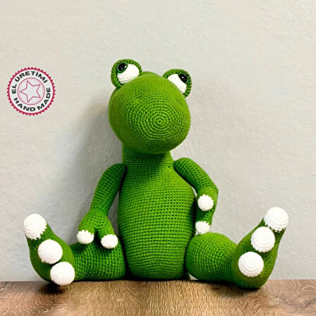 Uretti - gülnur 2184 - El Yapımı Amigurumi Dinazor 40cm - Yeşil