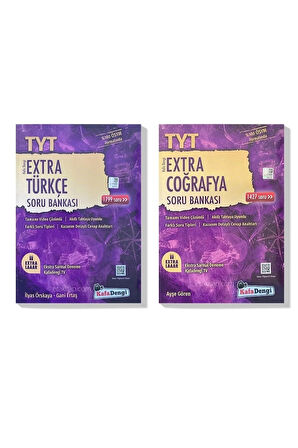 Kafa Dengi 2023 Tyt Türkçe Fizik Extra Soru Bankası Seti (2 Kitap)