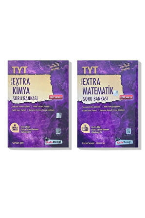 Kafa Dengi 2023 Tyt Matematik Kimya Extra Soru Bankası Seti (2 Kitap)