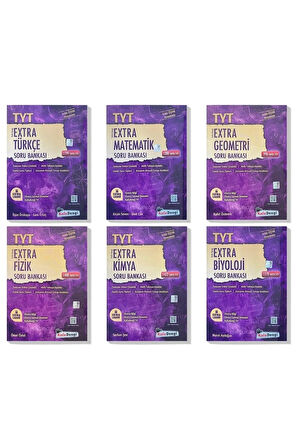 Kafa Dengi 2023 Tyt Türkçe Matematik Geometri Fizik Kimya Biyoloji Extra Soru Bankası Seti (6 Kitap)