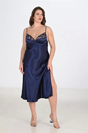 Litae 2li Lacivert Sabahlık Takımı Bigsize 6228