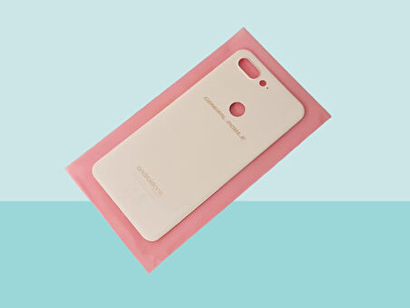 Tkgz - General Mobile GM 9 PRO Arka Kapak Batarya Kapağı - GOLD