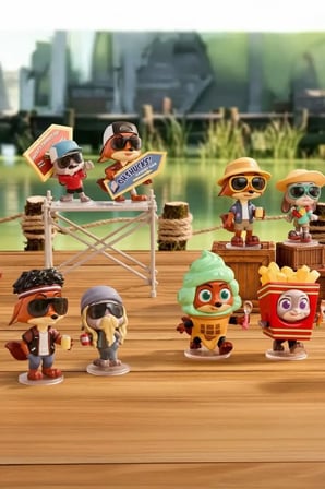 MINISO Disney Lisanslı Zootropolis Partner Serisi Blind Box – Sürpriz Figür