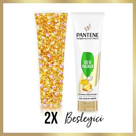 Pantene Doğal Sentez Güç ve Parlaklık Saç Bakım Kremi 275 ml