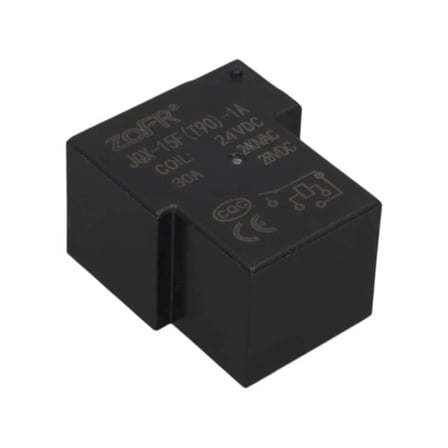 24V 30A 5 Pin Röle (JQX-15F-T90-24VDC)