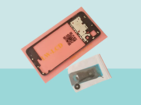 Tkgz - Oppo Realme C65 KASA FULL Arka Kapak Batarya Kapağı - SİYAH