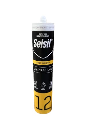 Selsil Ayna Silikonu Şeffaf 310 Ml