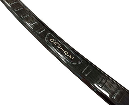 Nissan Qashqai 2014-2020 Arka Tampon Üst Kaplama -Siyah