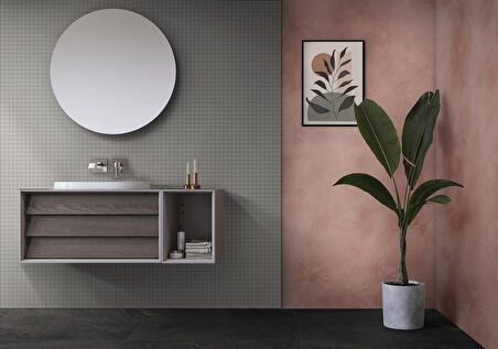 VitrA Suit A42782 Ankastre Lavabo Bataryası, Sıva Üstü, Krom