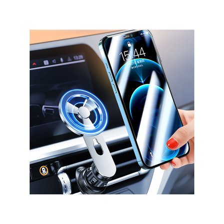Araç Havalandırma Manyetik Telefon Tutucu 360° Döner Mıknatıslı Telefon Tutucu