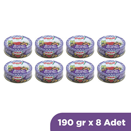 Tamek Patlıcan Kızartma 190 gr x 8 Adet