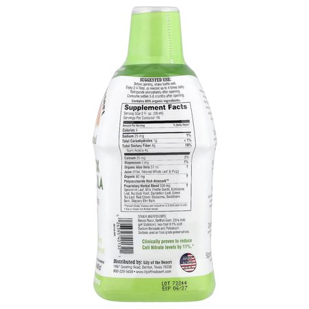 Aloe Herbal Detox Formula Daily Detoxifying Formula 960 ml.