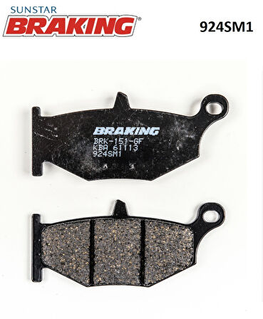 YARI METALİK FREN BALATASI / SUZUKI / GSR 600 / 600cc / ARKA  / 2006-2007-2008-2009-2010
