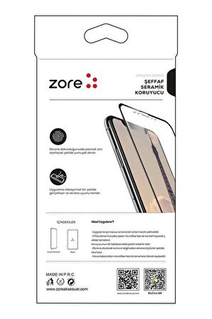 Apple iPhone 12 Seramik Ekran Koruyucu Kırılmaz Cam