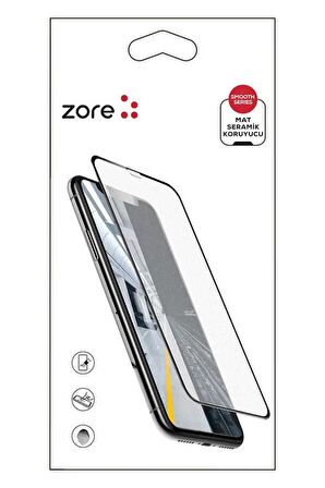 Apple iPhone 14 Plus Mat Seramik Ekran Koruyucu Kırılmaz Cam