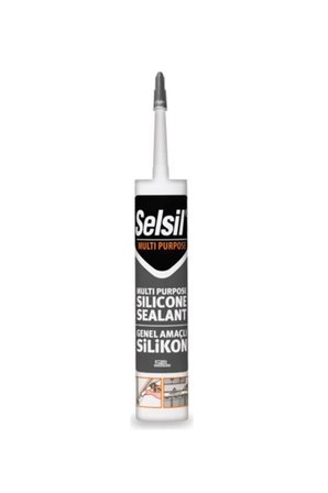 Selsil Silikon Çok Amaçlı, Su Geçirmez Universal Beyaz 280 Ml 1 adet