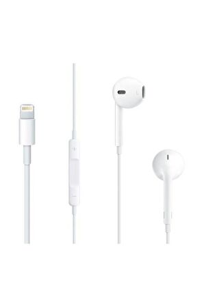 Iphone 7-8-10-11-12-13-14 Lightning Konnektörlü  Kulaklık Beyaz